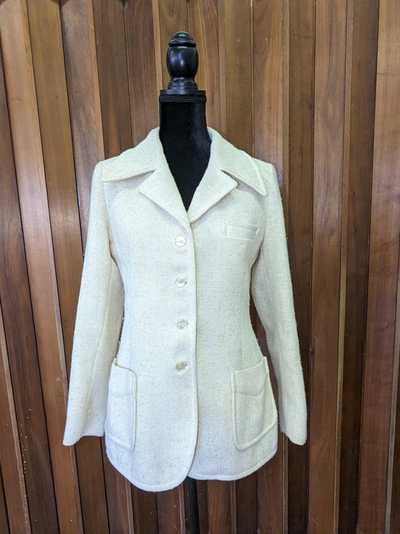 70's Wool Blazer