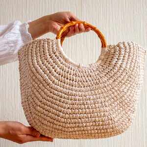 straw bag, Handmade Moroccan Basket, cleopatra model bag, Retro Straw Woven Bag, designer bags, bohemian bag, gift for her, Straw Beach Bag
