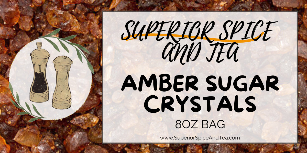Amber Rock Sugar Crystals Free Shipping and Gift Over 35 8oz Bag by