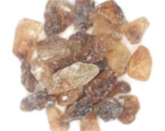 Cristales de azúcar de roca ámbar / Envío gratis y regalo para mayores de 35 años / Bolsa de 8 oz / por Superior Spice & Tea /