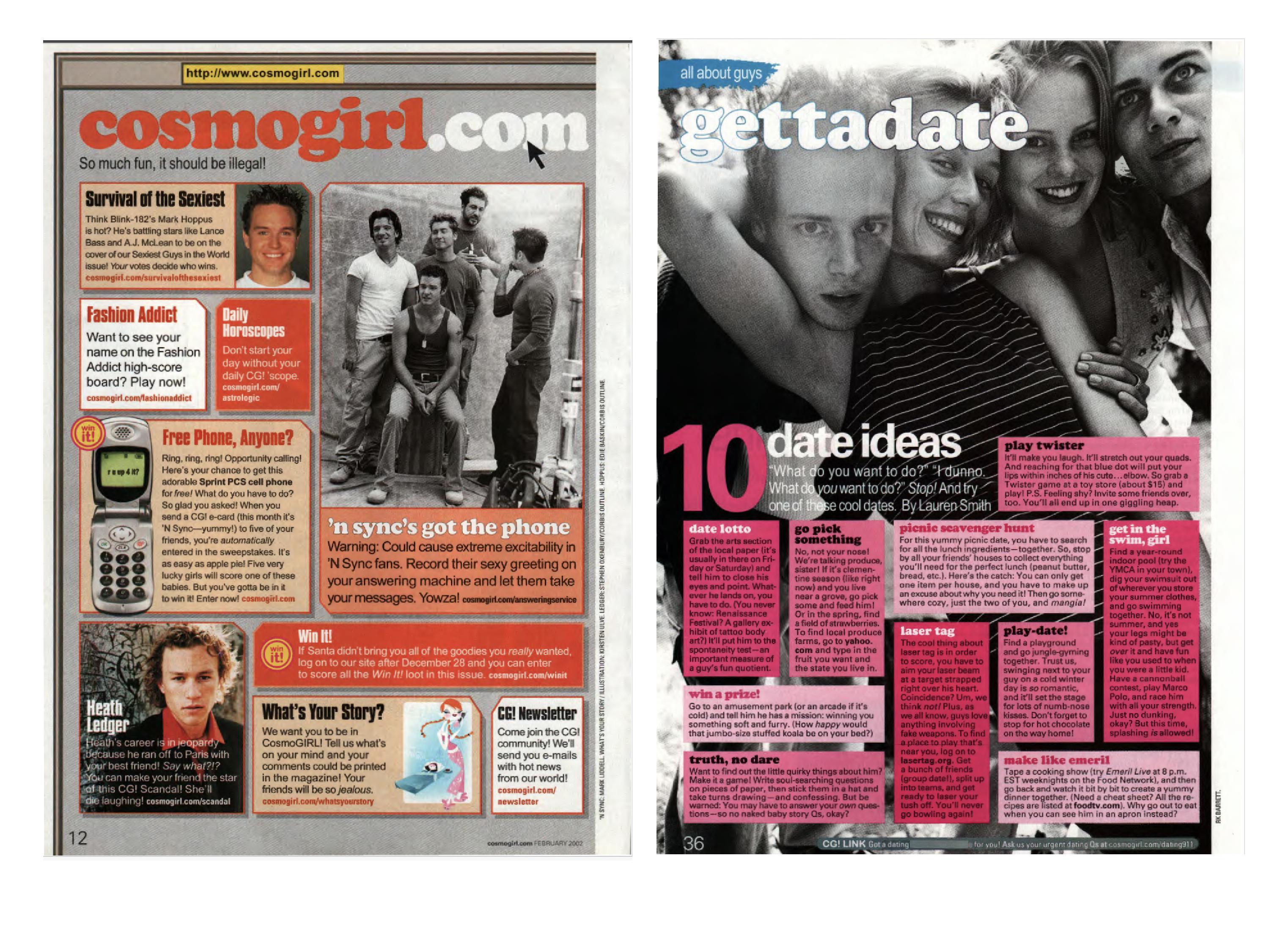 女性情報誌 COSMOgirl! nl Magazine 3 2020 Cosmogirl - March`08 - We Love Colors