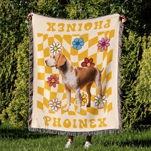Floral Pets Blanket Etsy