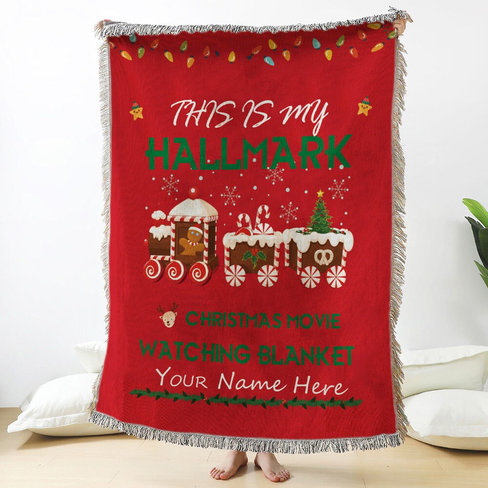 Hallmark christmas movie throw blanket hot sale