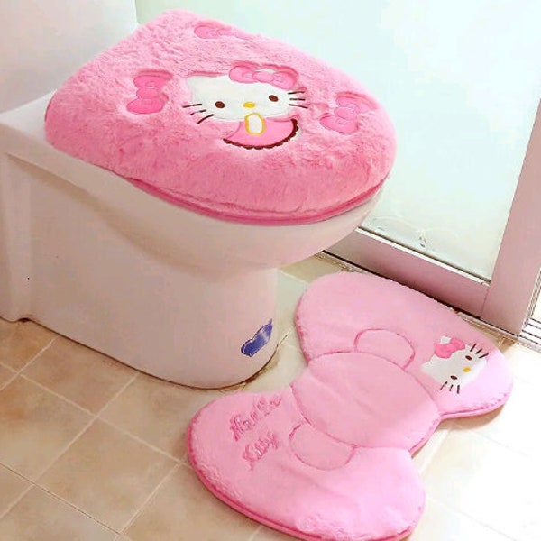 Pretty Pink Bathroom Set