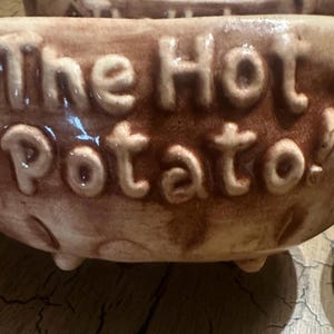 Dish Bowl Set The Hot Potato California Art Pottery Bill Finnegan 1975 4 Piece