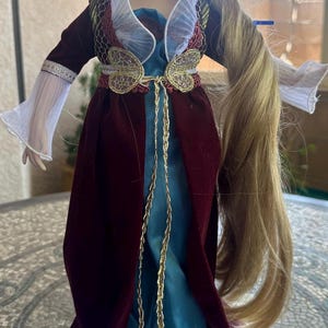 Paradise Galleries&#39; Collectible Porcelain Rapunzel by the Treasury Collection, 1980’s
