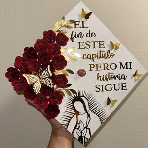 Custom graduation cap topper, graduation cap decor, personalized grad cap, class of 2025, grad cap topper, grad gift