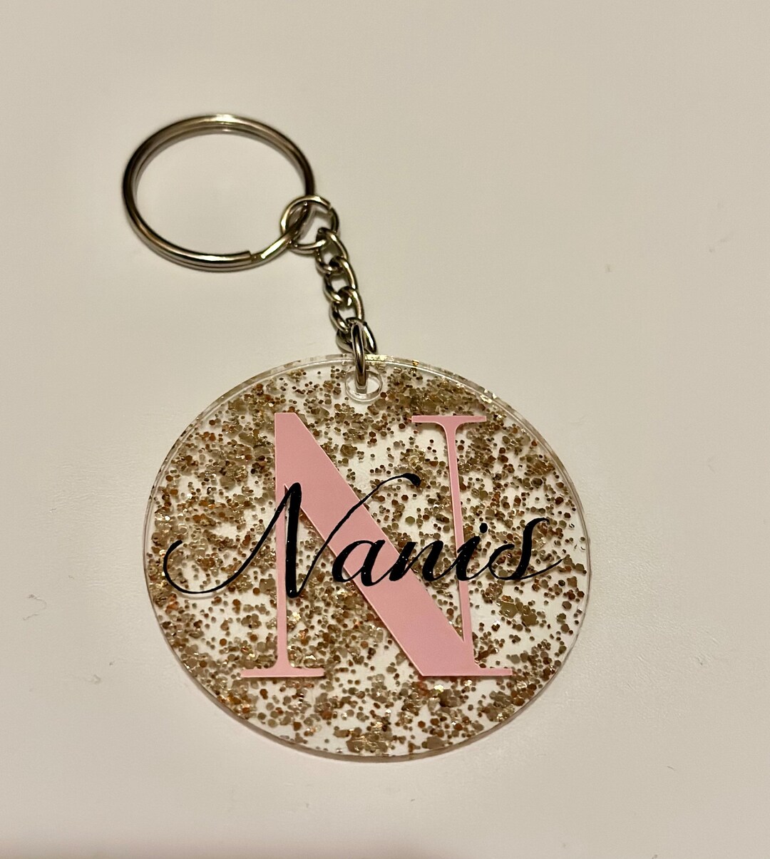Personalized Acrylic Keychains, Custom Acrylic Keychain, Clear Keychain