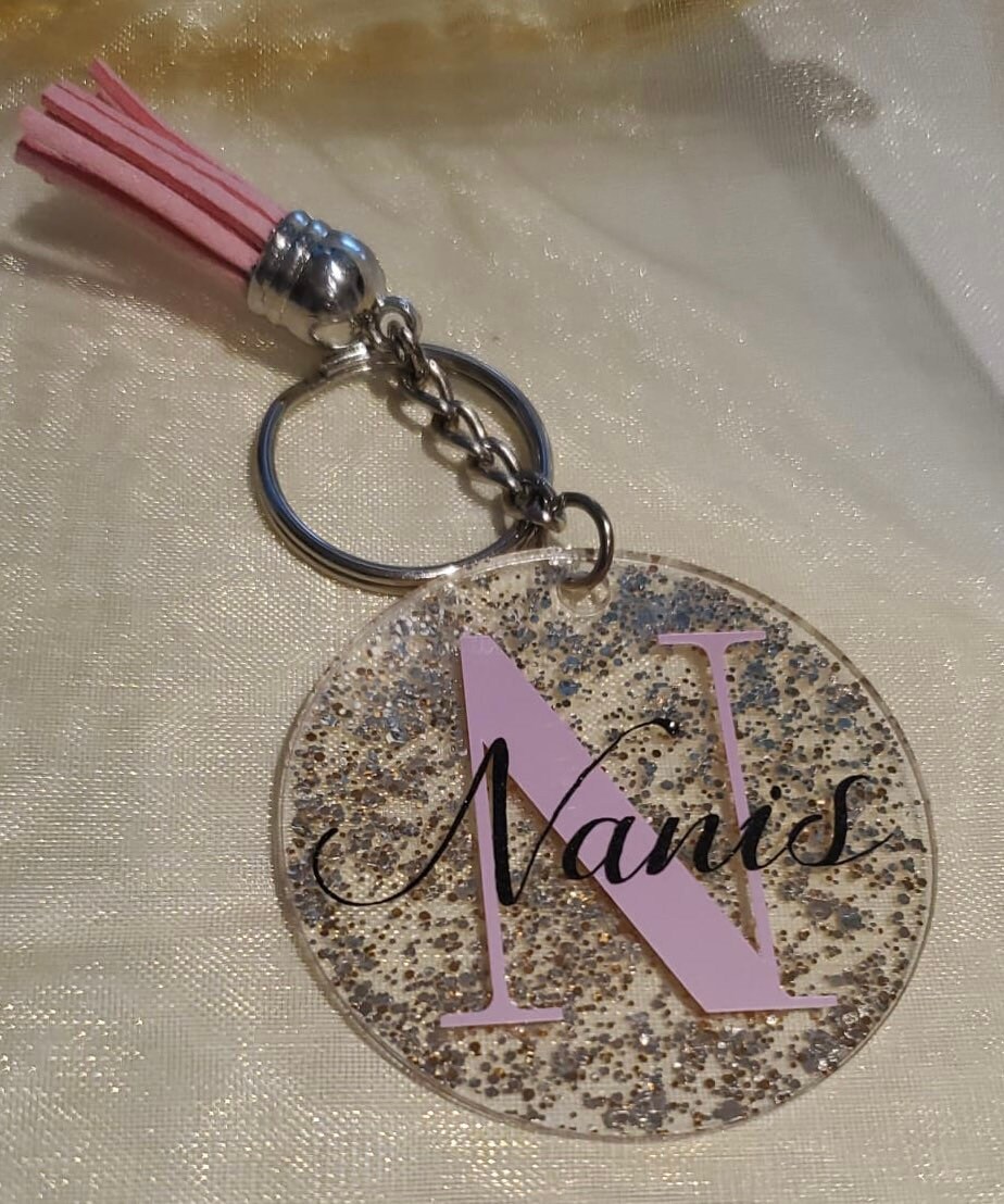 Custom Acrylic Keychains, Personalized Keychain, Clear Keychain With ...