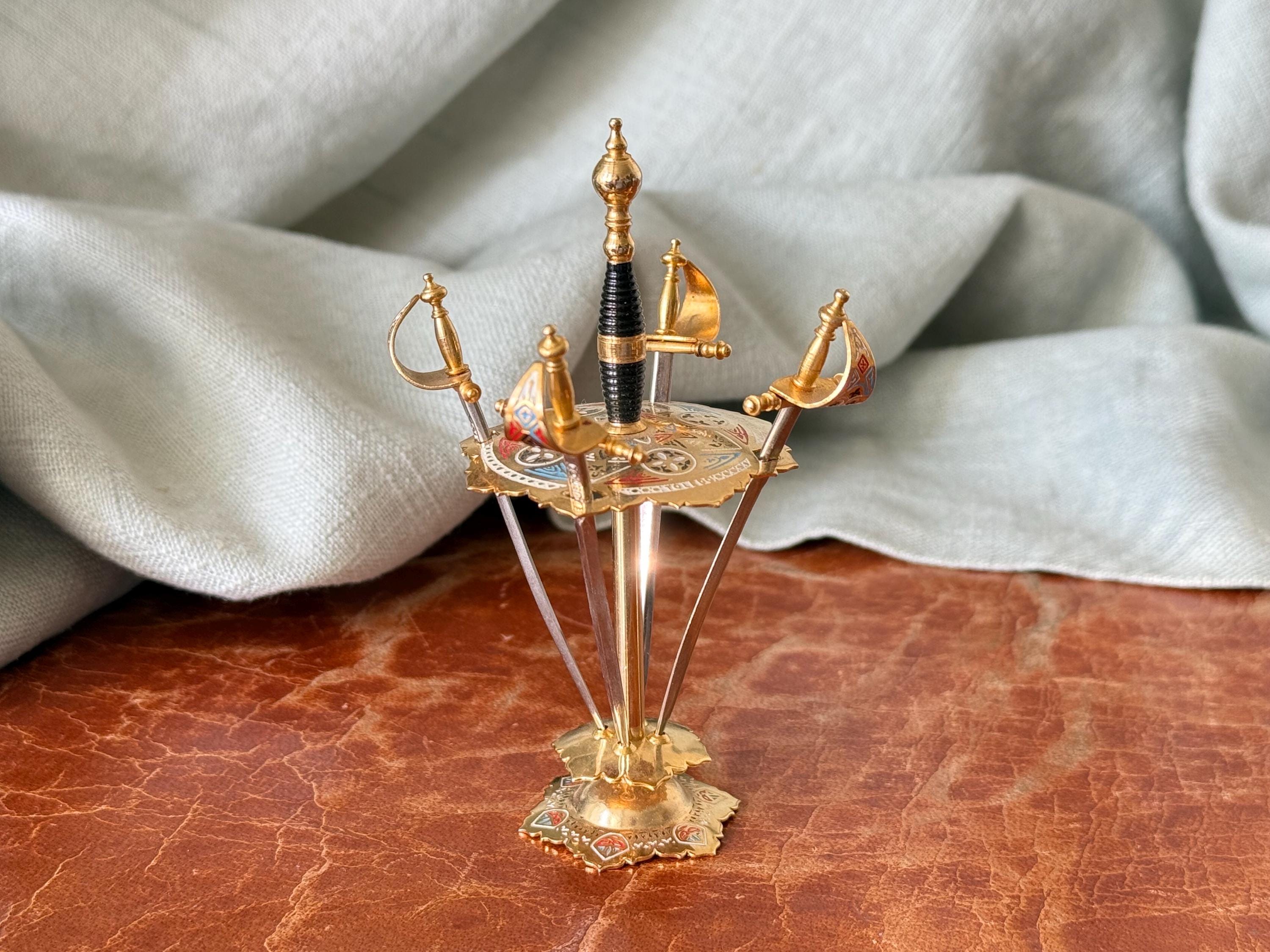 Vintage Sword Cocktail Picks - Etsy