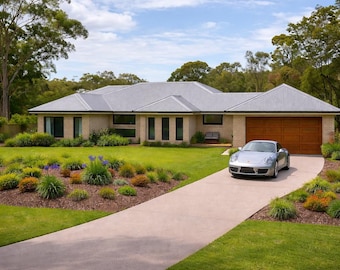 Planimetria di una casa colonica ispirata a un padiglione