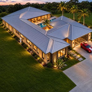 Courtyard Home - 4 Car Garage - Resort - Villa