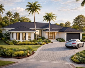 Progettazione di case con cortile interno