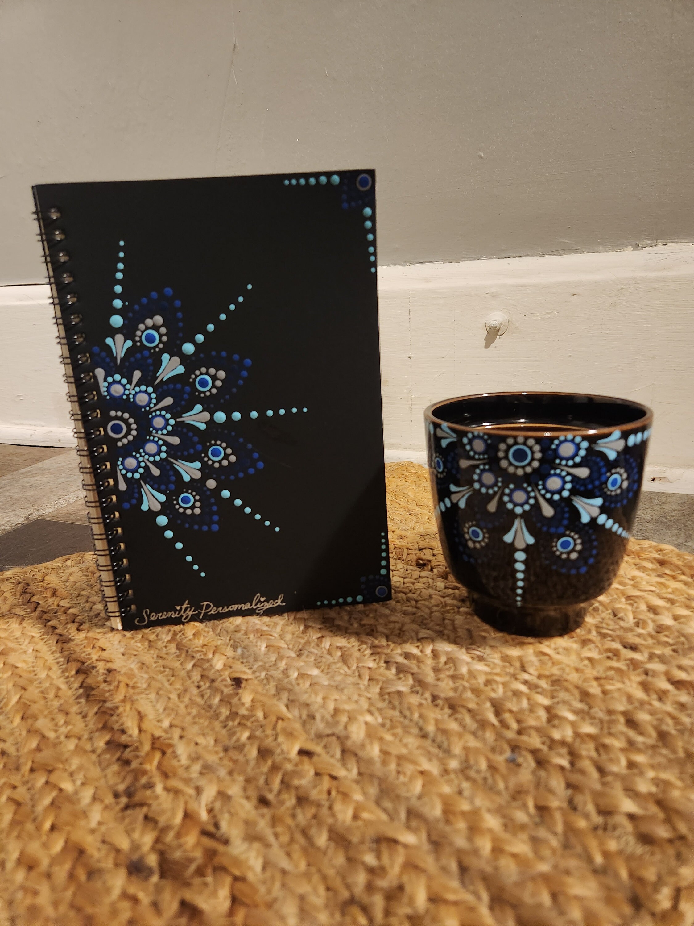 Mandala Mug and Journal Set Etsy