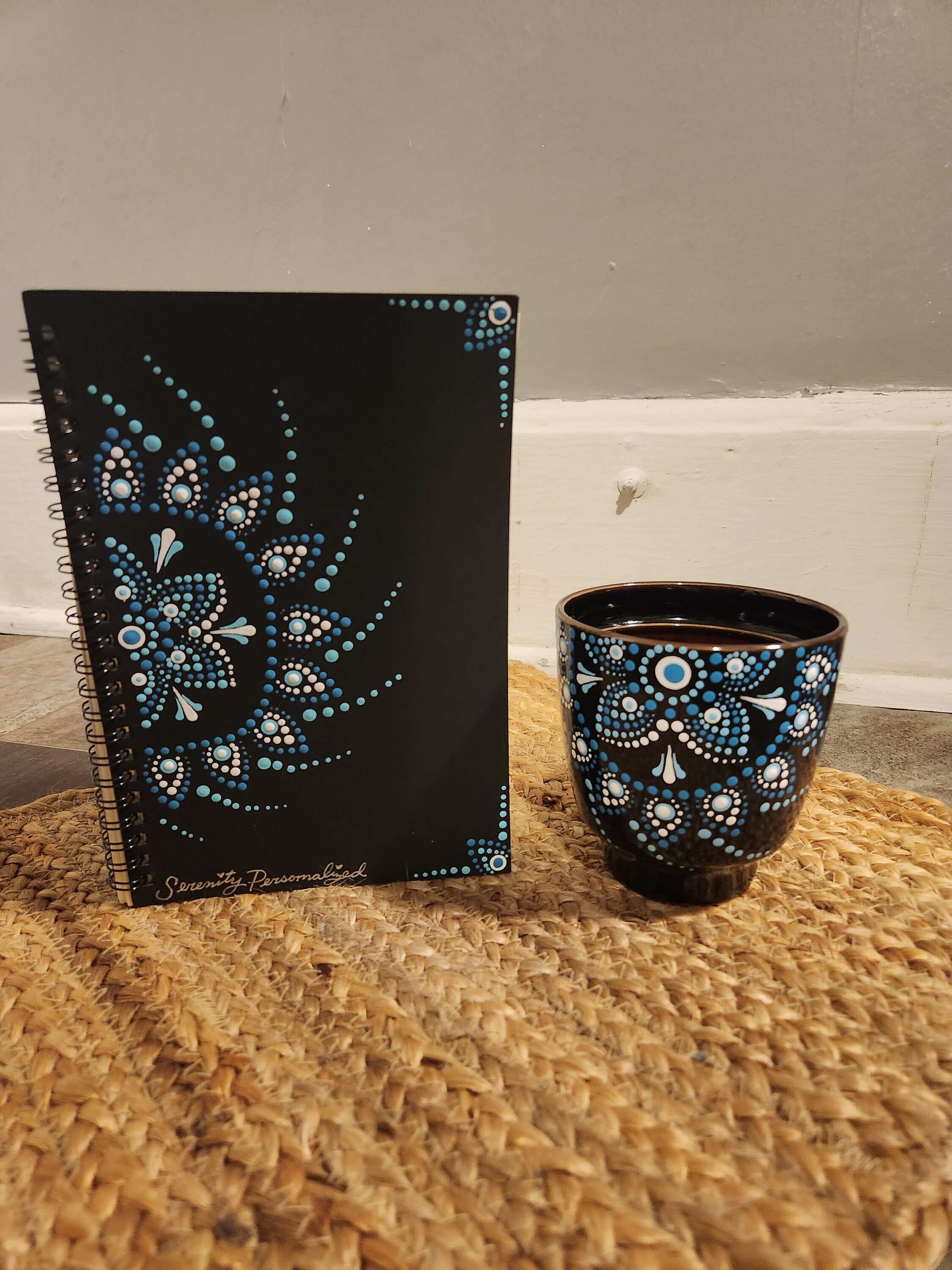 Mandala Mug and Journal Set Etsy