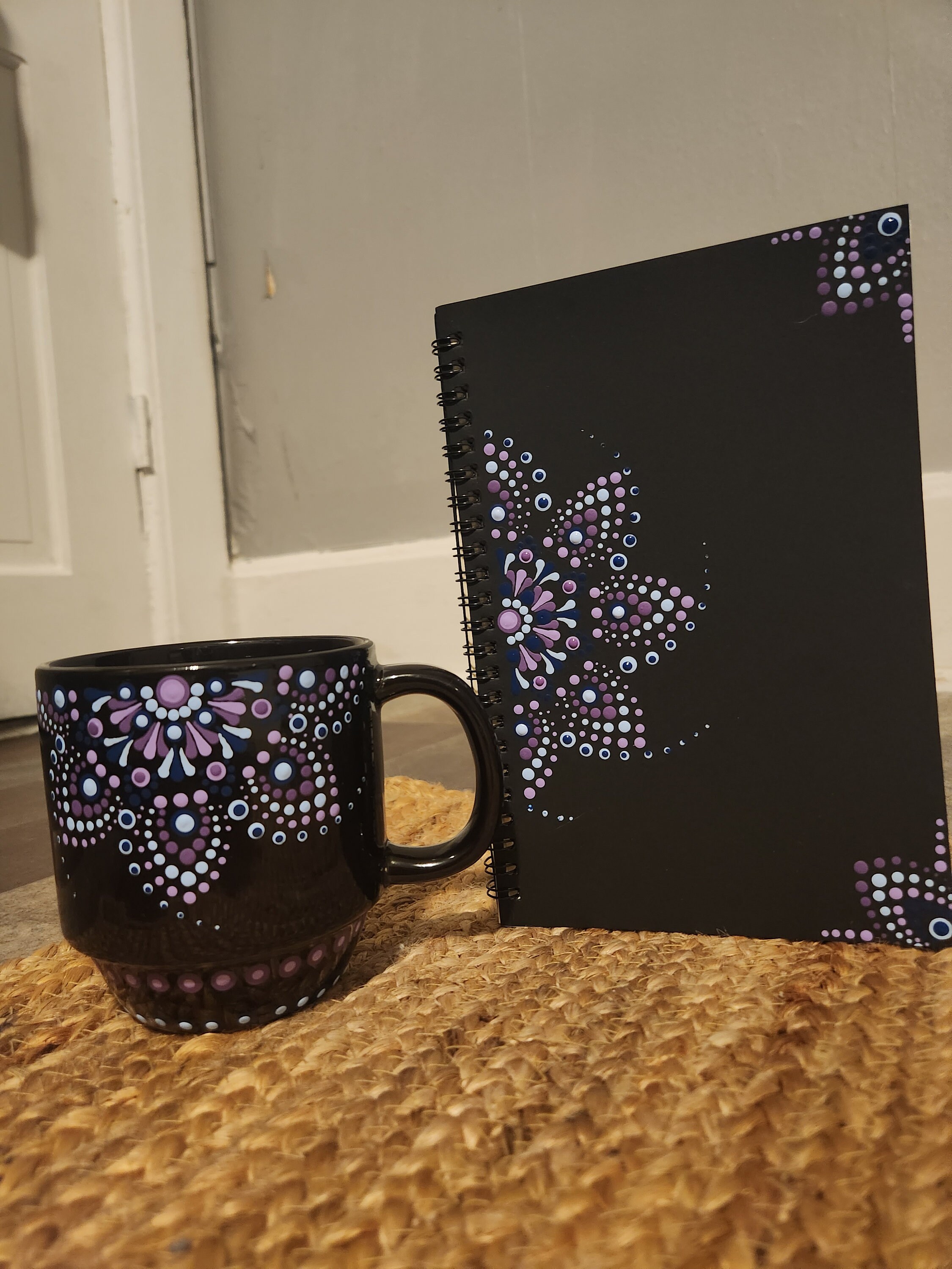 Mandala Mug and Journal Set Etsy