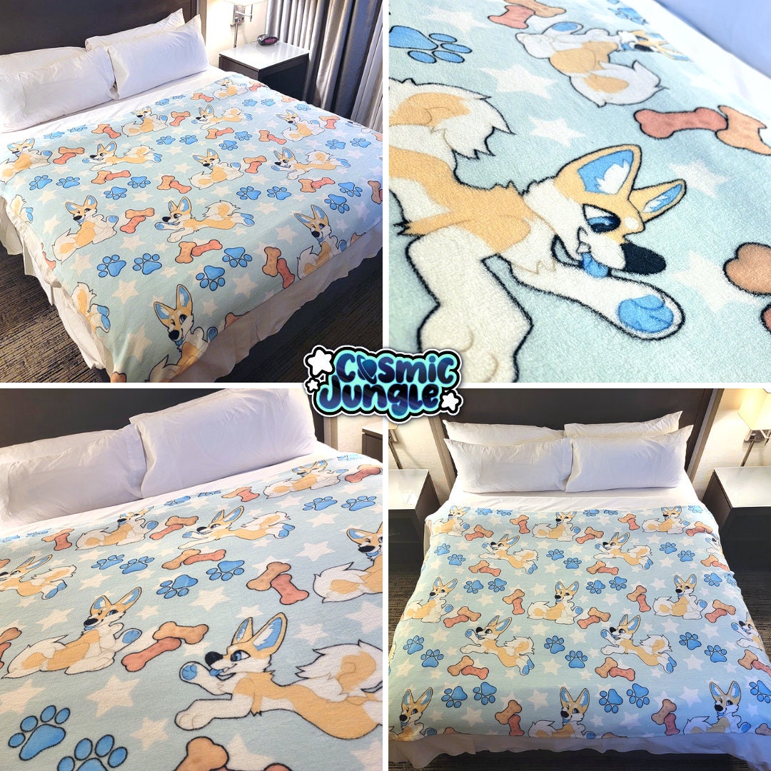 Furry Faces Quilted Blanket NCU0PT1889