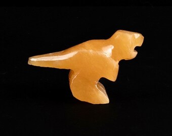T-Rex in Orange Calcite.