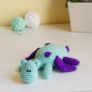 CROCHET DRAGON PATTERN: Dragon pattern for beginners, crochet dragon pattern