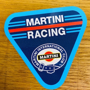 MARTINI RACING Sticker Classic Car Youngtimer Auto Car Oldschool Motorsport Race Car Sponsor Decal Cult Speed Tuning Drift V8 Mi529