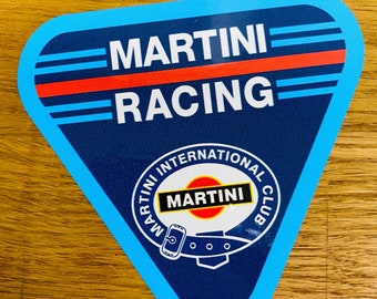 MARTINI RACING Sticker Classic Car Youngtimer Auto Car Oldschool Motorsport Race Car Sponsor Decal Cult Speed Tuning Drift V8 Mi529