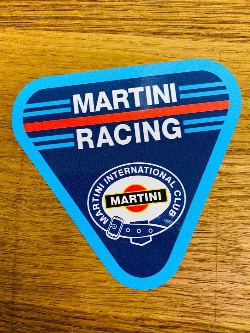 MARTINI RACING Sticker Classic Car Youngtimer Auto Car Oldschool Motorsport Race Car Sponsor