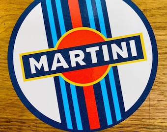 MARTINI OLDSCHOOL Sticker Youngtimer Car Vintage Car Motorsport V8 Race Tuning Historical 24h Classic Car Sponsor Mi531