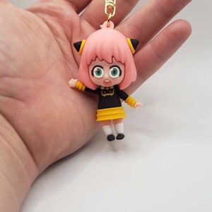 Anya Spy X Family Inspired Figurine Keychain