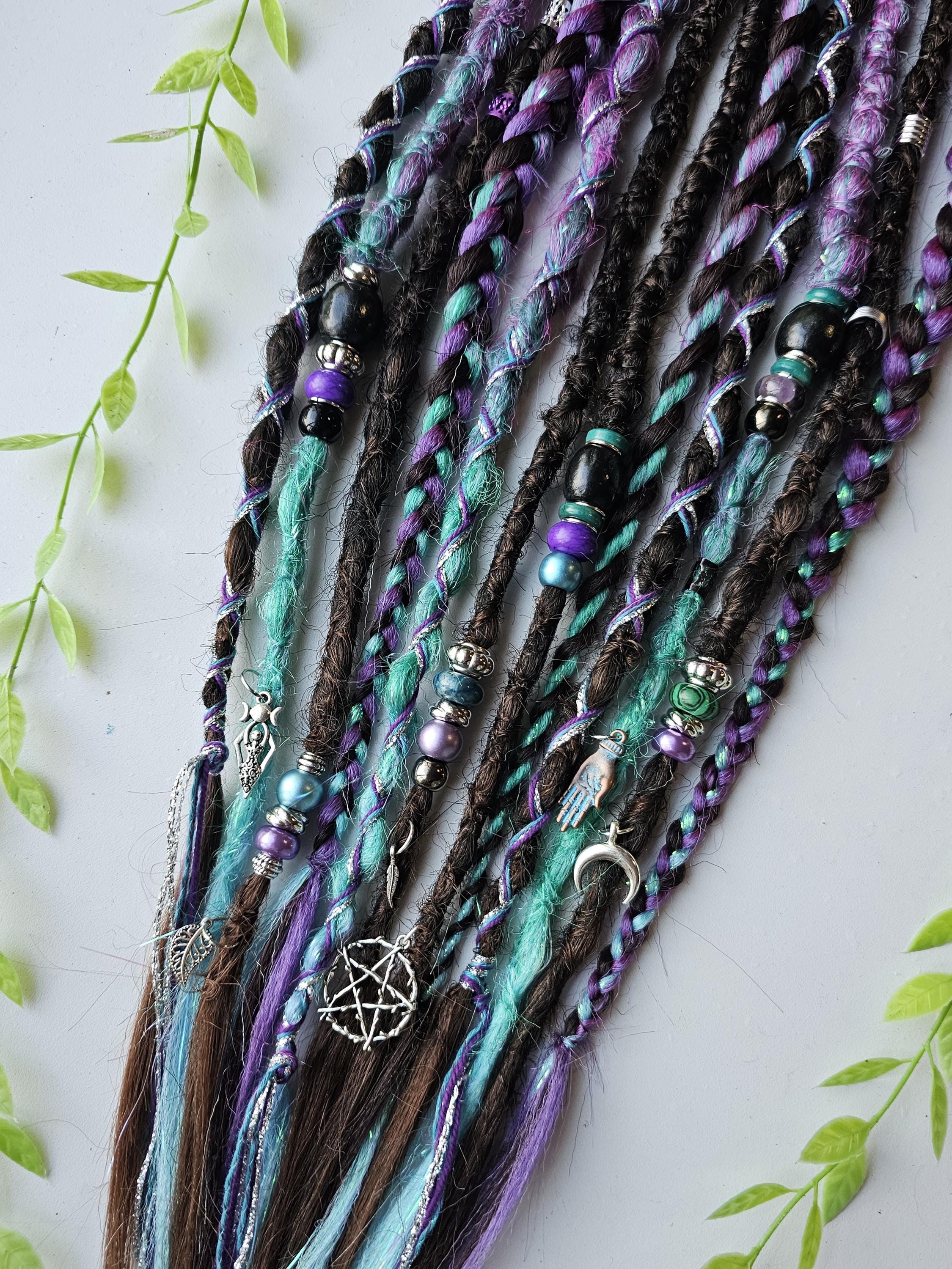 Triple moon dreadlock bead dreadloc wicca pagan Triple Moon Dreadlocks (@triple_moon_dreadlocks) • Instagram  main image 2