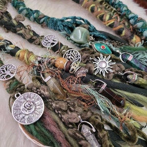 Customise your own Hair Wrap Extension Made to Order Fairy Lock Dread Wrap