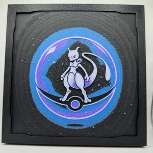 MewTwo Pokeball 3D Printed Fan Art