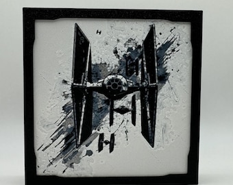 Tie Fighter 3D Printed Fan Art