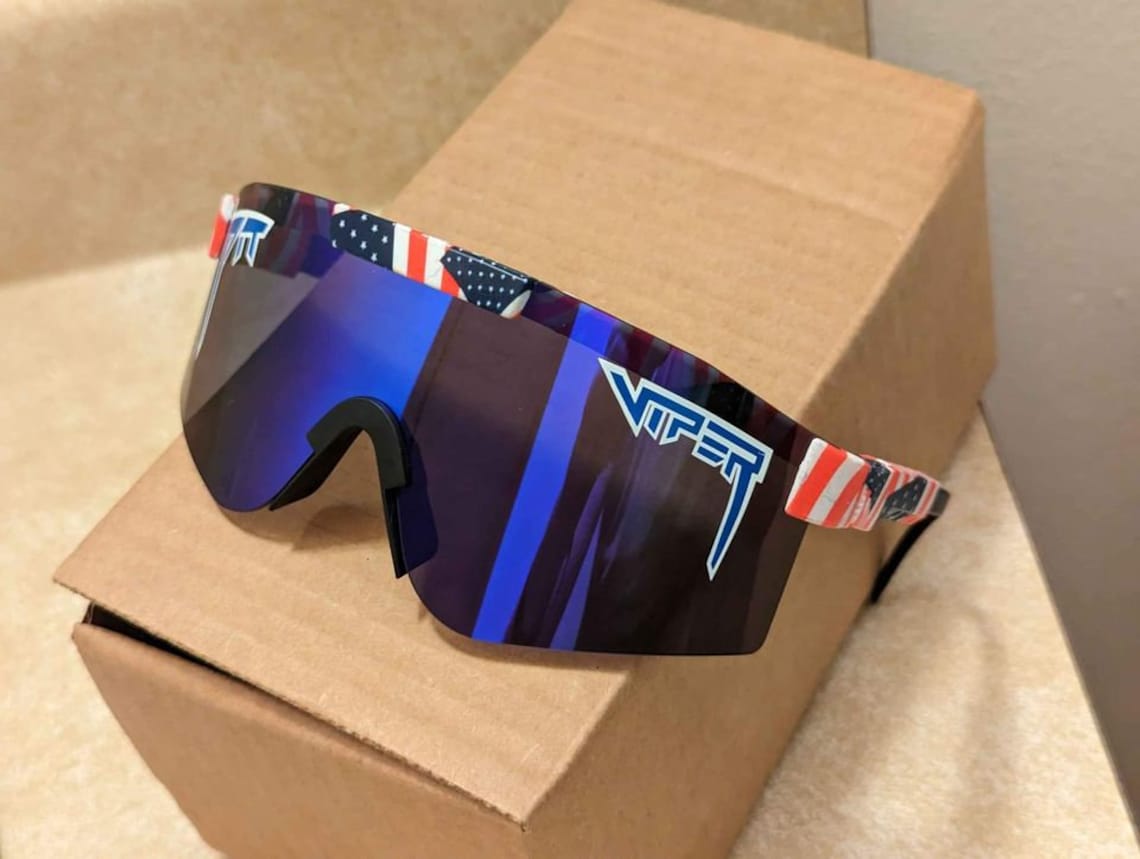 Pit Viper American Flag Sunglasses Etsy
