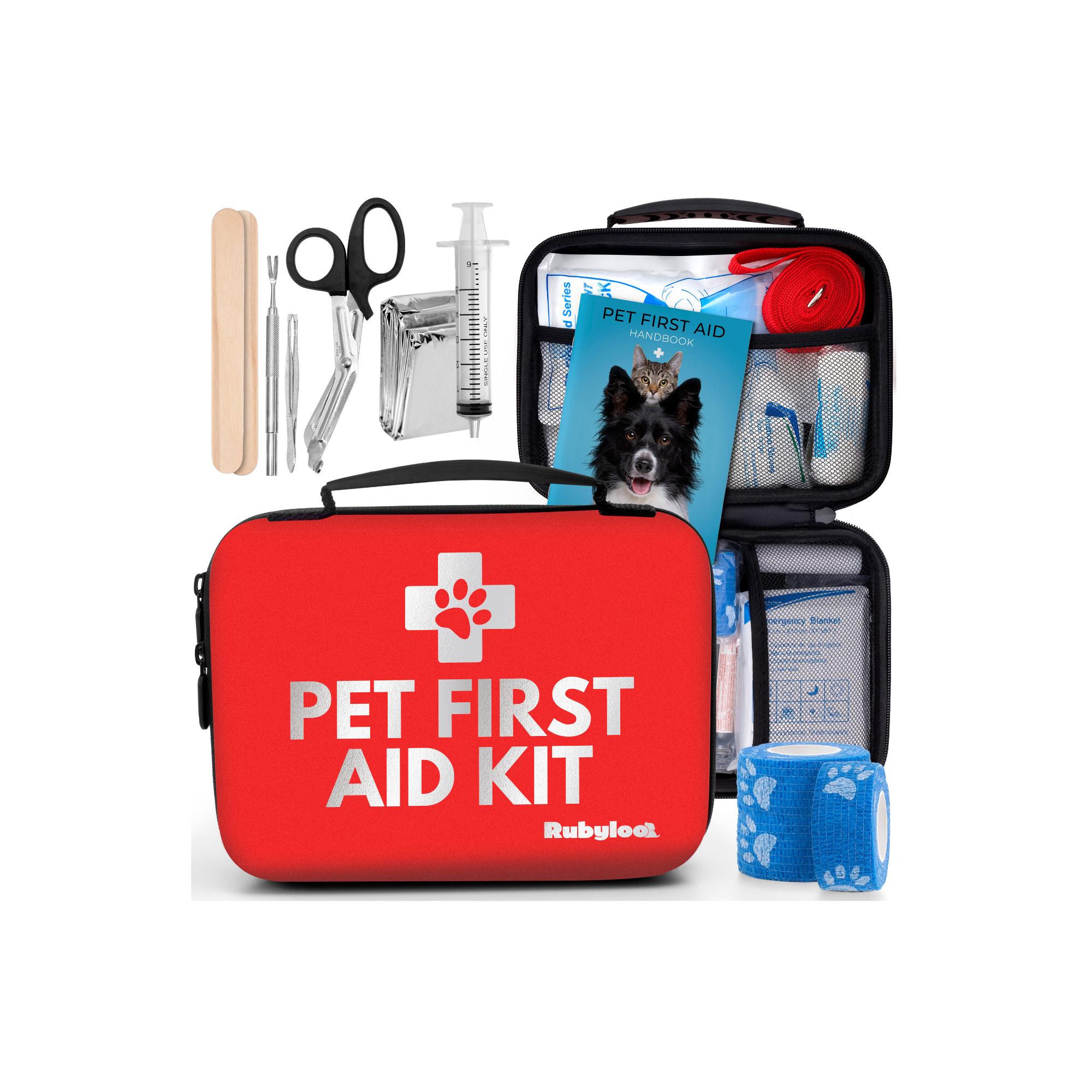 Dog First Aid Kit Pet First Aid Supplies to Treat Your Dogs Cats in an Emergency High Quality Essentials for Home Office Car Travel Etsy