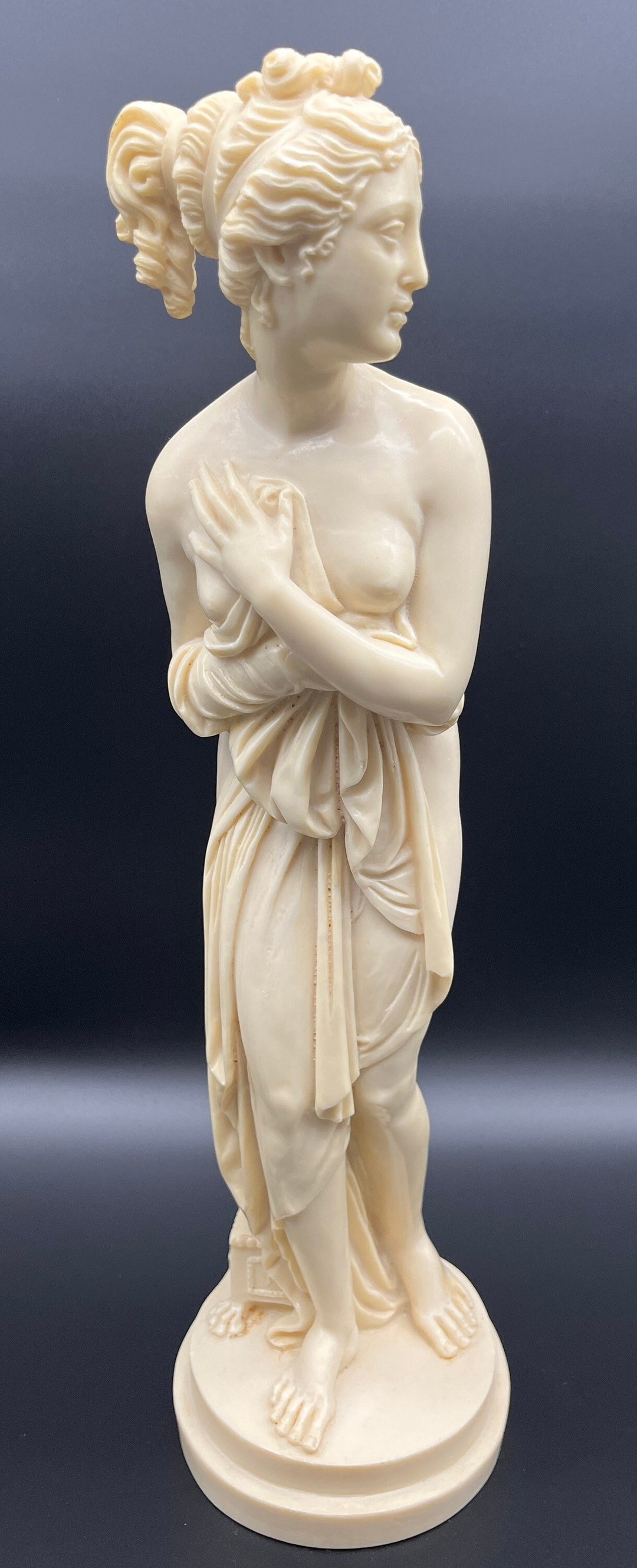クラシックフィギュア　アンテルマ　サンティーニ　ヴィーナス　女性像　裸婦像 イタリア彫刻 A SANTINI CLASSIC FIGURE ITALY サンティーニ 三