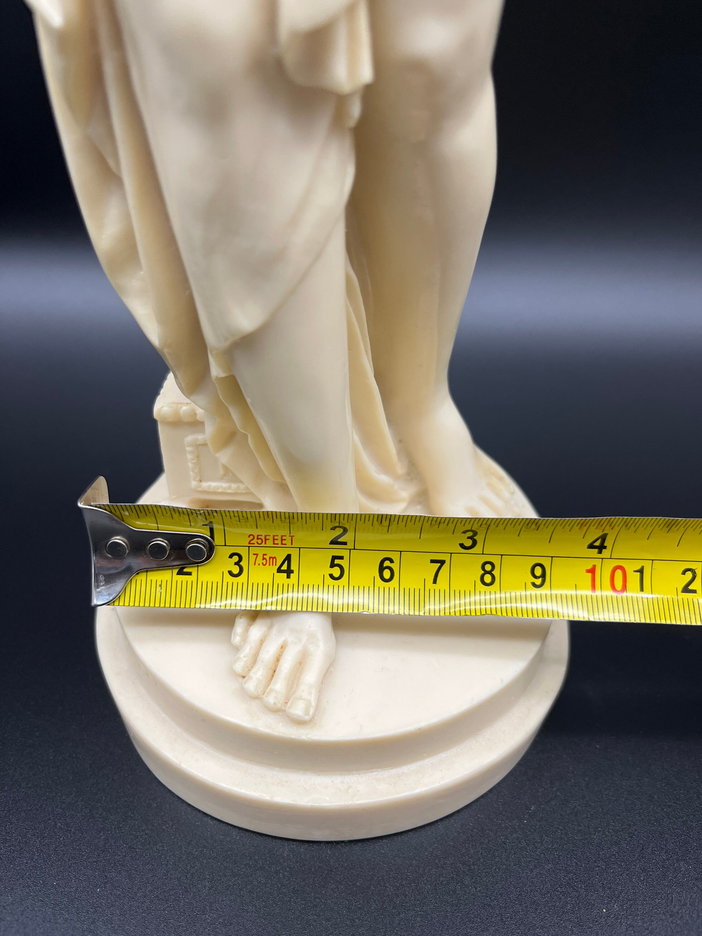 A. Santini Italian Classic Figure Statue Nude Woman Bather