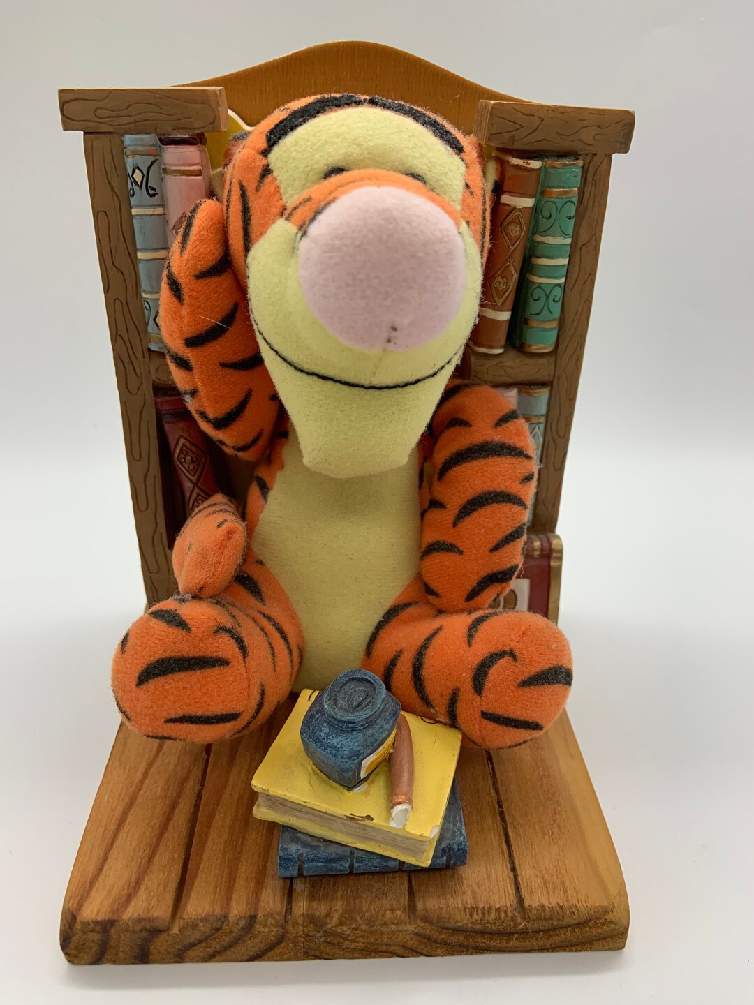 Disney Bookend Buddies Tiger's Bouncy Day Winnie the Pooh Etsy