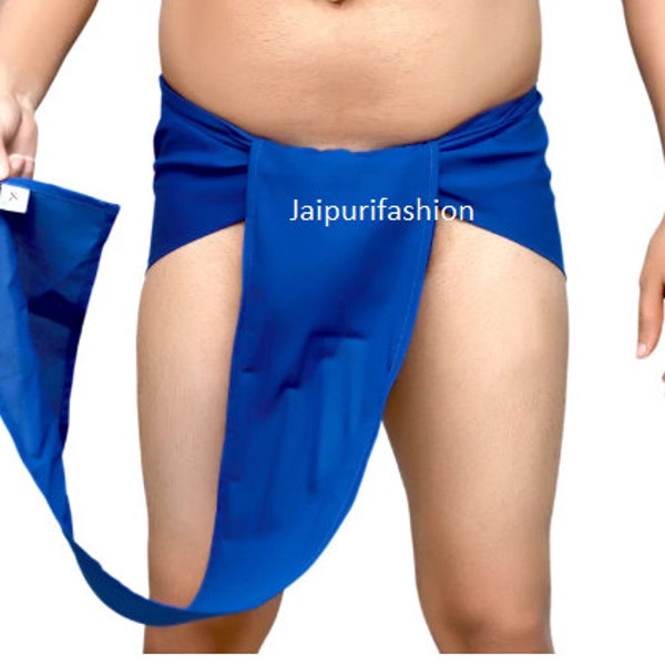 2 Pics Indian Loincloth, Indian traditional langot,Indian wrestling Langot,loincloth for man , Use for Gym .