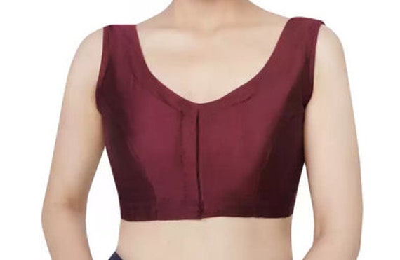 One-Size U-Neck Silk Camisole with Built-in Bra