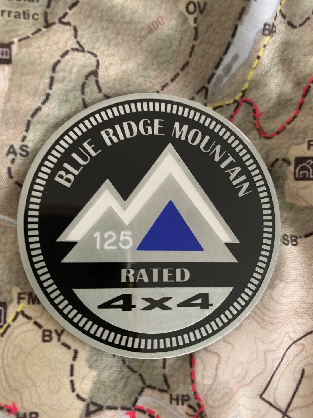Mountain Adventure Badge - Blue Ridge Mountains - Etsy