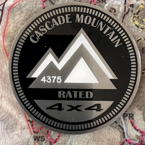 Mountain Adventure Badge - Cascade Mountains