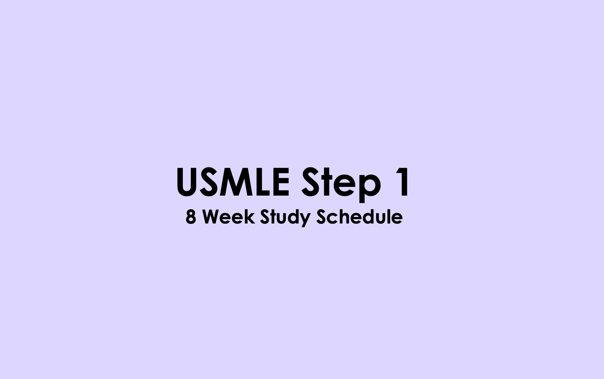 usmle-step-1-study-schedule-8-weeks-etsy
