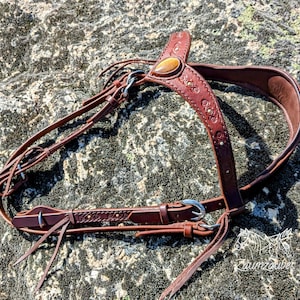 Westerntrense mit Edelsteinstirnband, Westerntrense mit Tigerauge