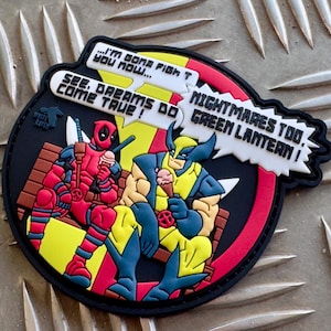 Deadpool en Wolverine-pvc-patch