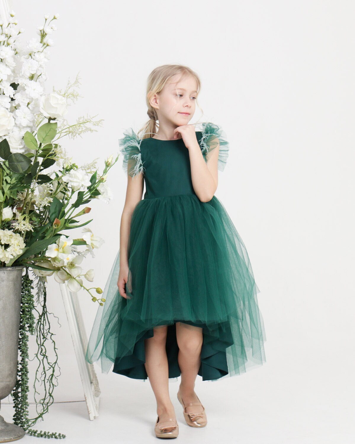 Girl dresses short in front long in back discount