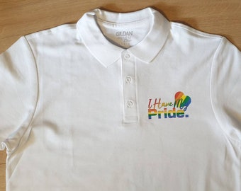 Gay Pride Polo Shirt - Etsy UK