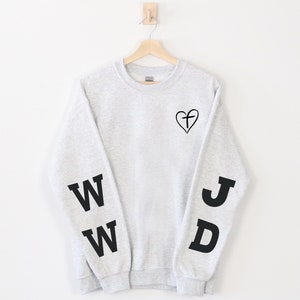 Christian Clothing, WWJD Hoody, Christian Hoodie, Christian Sweatshirt, Christian Tshirt,Bible Verse Hoodie, Religious shirt, Christian Gift
