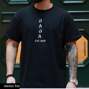 Dada Organic Cotton Dad T-Shirt: New Father Gift