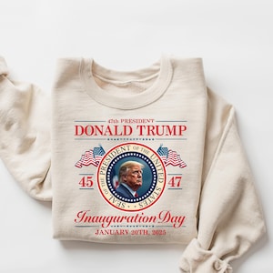 Trump Inauguration Day 2025 Shirt: 47th US President Memorabilia