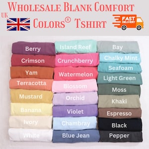 Venditore Comfort Colors® Blank UK Maglietta Comfort Colors Maglietta Comfort Colors Maglietta Comfort Colors Maglietta Blank Maglietta Comfort Colors